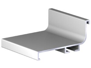 Профиль алюминий  L-образный для нижних баз GOLA FIRMAX L=4200mm, FRM9200