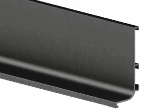 Профиль черный GOLA FIRMAX L-образный для нижних баз L=4200mm, FRM9200.B