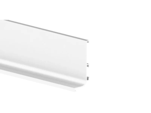 Профиль белый  GOLA FIRMAX L-образный для нижних баз L=4200mm. FRM9200.W