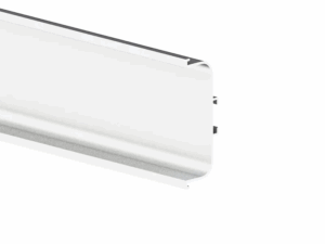 Профиль белый GOLA FIRMAX П-образный для нижних баз L=4200mm FRM9201.W