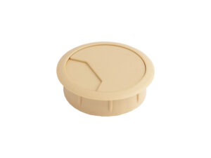 Пропуск кабельный пластик D60мм крем  13392