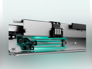 Направляющие скрытого типа 450мм Clip-on полного выдв/ с довод/ c 3D 20004