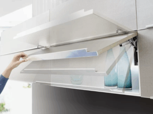 TOP STAY SQ NEW для откидных фасадов, индекс нагруз 2500-4500, h=250-600 мм, серый DTCSQ04.043 17401