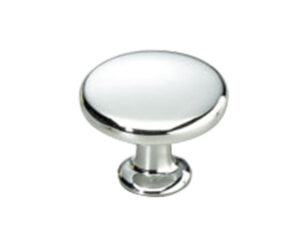 Ручка-кнопка H76, хром d=30 мм 108843