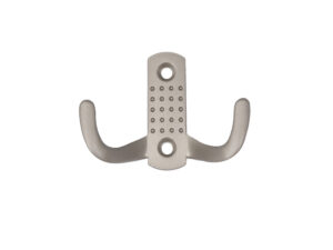 Крючок меб. двухрожковый мет. WP12 сатин GRIDLI 43772