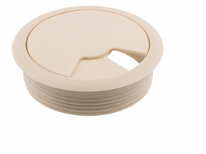 Заглушка кабель-канала пластик бежевая (крем)  5242