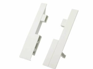 Соединители передней панели для внутреннего ящика 199мм Dragon Box под 2 рейлинга. белые DTC0412.007