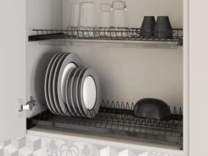 Посудосушитель Вариант-3 (2023) 600 металл лак черный WE06.5226.01.061  1955