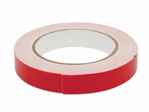 Лента двусторонняя для зеркал 19мм Х 20м (красная) 100321