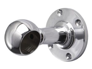 Держатель дистанционный концевой трубы d25 (995), хром AKS 14215