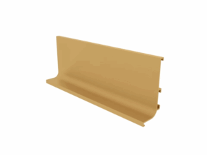 Профиль золото L-образный для нижних баз GOLA FIRMAX  L=4200mm. FRM9200.GB