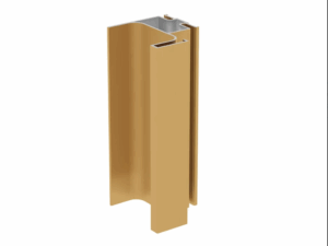Профиль GOLA FIRMAX вертикальный боковой L=3000mm, алюминий золото браш FRM9202.GB