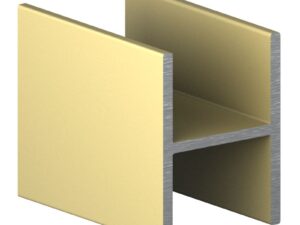 Профиль соединительный АВД-0813 (делитель) золото 1метр. 1596