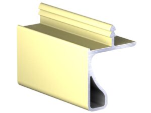Профиль врезной в верхнюю базу, золото 1 метр АВД-4461 1911
