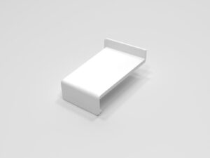 Накладка декор. ABS R №1(белый) 0810