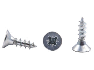 Саморез универсальный 3,5*16 белый цинк (уп/1тыс.шт) AKS 20646