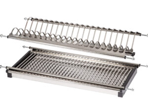 Сушка для посуды 600 INOX нерж.сталь, инокс AKS 38402