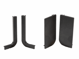 Комплект торцевых заглушек(открытых и сплошных) Г-образ профиля (4 части), пл FRM9200.06.B