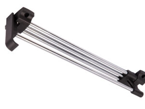 Выдвижная вешалка L-350 усиленная с ручкой, хром/черный GRIDLI 113943