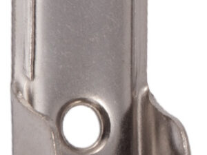 Держатель трубы овальной (сталь), никель AKS 22710