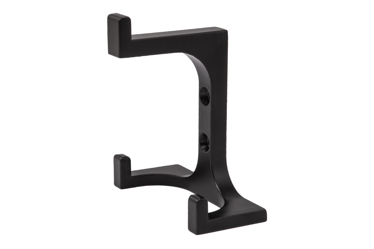 Крючок меб. трехрожковый мет. TRITON черный матовый AKS 62000