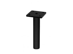 Ножка мебельная RONDA Simple h-150мм, черный матовый 26356