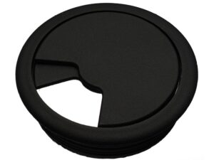Заглушка кабель-канала пластик черная 2666
