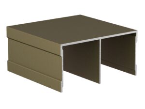 Направляющая верх АВД-0702 шампань анод 1 метр 1601