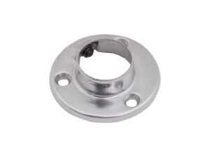 Крепление (розетка) трубы d25 (510) сталь,(фланец) хром AKS 22631