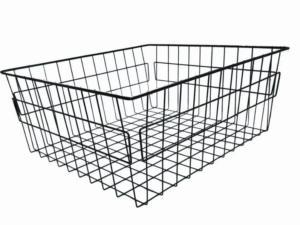 Корзина выдвижная 60IV (555х485х200), в модуль 600 мм, антрацит, без направляющих 26015