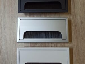 Пропуск кабеля прямоугольный DOCKER, 80x160 mm алюминий TF01.1728.07.035 16555