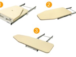 Выдвижная поворотная гладильная доска для шкафа Unihopper 25393