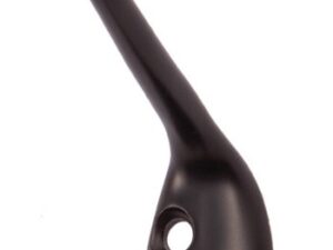 Крючок меб. двухрожковый мет. VIOL черный AKS 56825