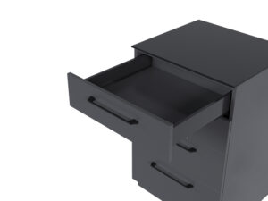 Ультрабокс L-450 H=86 металл лак графит TH03.1160.01.924