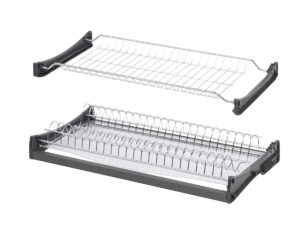 Сушка для посуды 700 HUGO с профилем нерж. сталь, хром AKS 113262