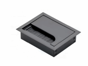 Пропуск для кабеля Merida 80х100, черный LB-80x100-20. 16735