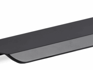 Ручка торцевая EVA 10406 / 160мм (L=197мм) черный матовый BLA 3557