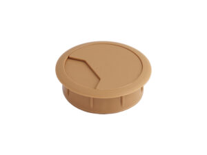 Пропуск кабельный пластик D60мм бук 13384