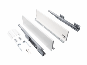 Комплект ящика Firmax Smartline, длина 450 мм, высота 135 мм с доводчиком, белый FRM0745.007/135P