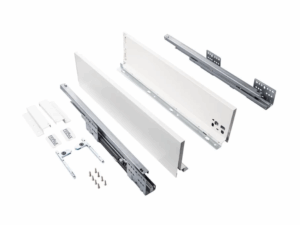 Комплект ящика Firmax Smartline, длина 500 мм, высота 199 мм, Push-to-Open, белый FRM0750.007/199P