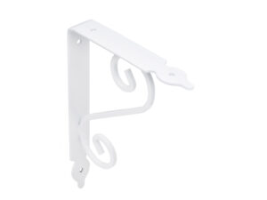 Полкодержатель мет. MELODY 145*110, белый AKS 59118