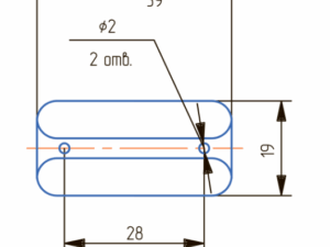 Подпятник для мебели (прозрачный)  1873/07787