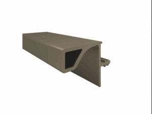 Профиль врезной для верхних баз, для ДСП-16/18мм, L=3000мм, шампань анод. FRM9220.CH