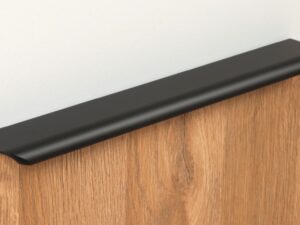 Ручка торцевая 224 мм матовый чёрный <50> RT110BL.1/224/300 1335032