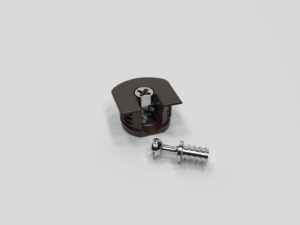 Эксцентрик усиленный пластиковый  16 мм №8 коричневый 773550