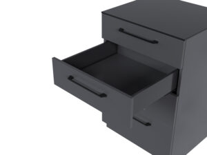 Ультрабокс L-450 H=118 металл лак графит TH03.1166.01.924