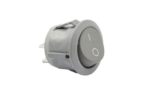 Выключатель механический, врезной, серый, AKS 81002