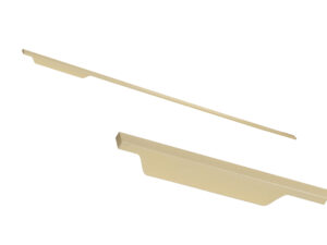 Ручка меб. скоба алюм. ANDROMEDA 1056/1200 матовое браш золото, AKS (левая) 111100