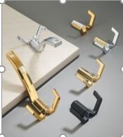 Крючок двухрожковый EVA ANGLE / белый матовый WTmatt 4309