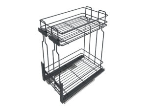 Выдвижная корзина-карго 300 крепл.нижнее, графит 89651